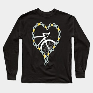 Love Cycling Bicycle Long Sleeve T-Shirt